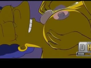 Simpsons 포르노를 섹스 밤