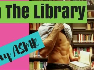 Asmr male - sa ang library (asmr role maglaro)