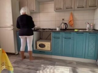 Milf spreads her big ass for anal X rated movie her son
